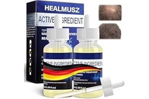 GELPRETTY Anticaida Cabello 2 x 50ml, Suero Para el Pelo, Tónico Capilar Crecimiento del Cabello, Cuidado del Cabello y Fortalece Las Raíces, de cabello en hombres y mujeres