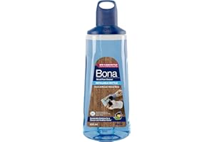 Bona Premium Spray Mop Cartridge, Wood Floor Cleaner, for Varnished or Hard Waxed Wood Floors, 850ml