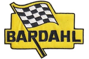 FROM HAWAII WITH LOVE - 9,8 cm x 7 cm - Ecusson Patch Brodé Thermocollant - Automobile Moto Huile Garage Rétro Vintage