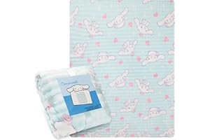 Get Trend Cinnamoroll Sanrio koc polarowy 130 x 150 cm, ciepły koc anime na łóżko na sofę w podróż, akcesoria do sypialni, pomysł na prezent dla kobiet i dziewcząt (biały Cinnamoroll)