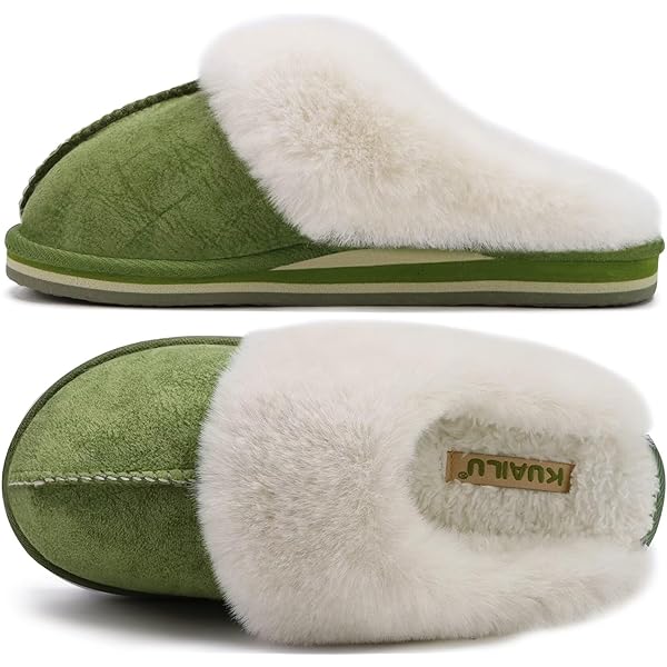 Pantofole Peluche Donna Antiscivolo – Chiuse, Memory Foam, Solette Estraibili, Lavabili, Per Casa E Ospiti, In Varie Taglie