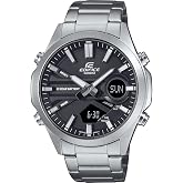 Casio EFV-C120D-1ADF Kol Saati, Edifice, Analog/Digital, Gri, Erkek