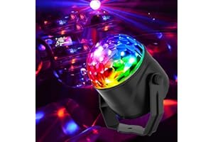 TYZRNY Party Lights, Birthday Atmosphere Lights, Atmosphere Remote Controlled LED Magic Lights, Crystal Magic Ball Lights, Color Rotating Stage Laser Lights, KTV Stage Lights, Atmosphere Lights