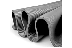 GLOOP XXL Yogamatte Pilates-Matte Gymnastikmatte Fitnessmatte Fitnessmatte mit Tragegurt Phthalatfrei SGS-geprüft aus NBR 200x100x1,5 cm starke Dicke verschiedene Größen