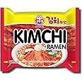 Ottogi Kimchi Ramen Korean Style Non-Vegetarian Instant Noodles 120 grams (Pack of 5), The Product of Korea (Kimchi, 5)