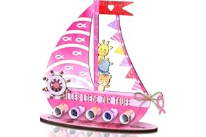 Taufgeschenke Jungen Mädchen, Taufe Geschenk Taufgeschenk Junge Geschenk zur Taufe Mädchen mit LED Lichterkette, Taufgeschenke für Mädchen Jungen Geldgeschenk Taufe, Geschenk Taufe Junge