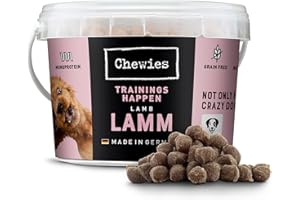 Chewies Addestramento Agnello – Monoprotein Snack per cani – 300 g – Senza cereali e senza zucchero – Morbido dolcetti per addestramento del cane – ipoallergenici