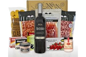‎DETAPASBOX Präsentbox - Ein Tapas-Abend für Zwei - Spezialitäten aus Spanien - Geschenk-Idee für Gourmets & Freunde der spanische Küche