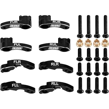 NDNCZDHC 50 Pezzi Perni Clip RC, Perni Clip Corpo RC, Perno Clip Corpo Tipo R per Guscio Auto Telecomandato Scala 1/10 1/12 1/16, Accessori RC