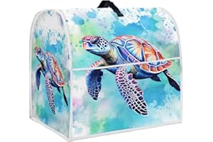 DISNIMO Boho Sea Turtle Stand Mixer Covers Fit Tilt Head and Bowl Lift Models Mixers, Washable Kitchen Appliance Cover Universal Fit Coffee Maker Blender Juicer, Easy to Clean, CZ44