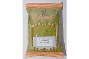 BALSARA'S 500g | Pure Natural 100% Henna Powder Hair Colour Dye Powder Hair Body Art Quality