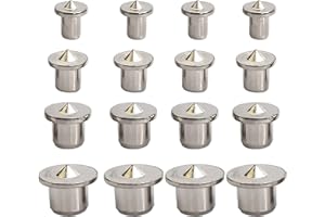 kajkey® Pointe de Centrage, 16 Pièces, Pointe de Centrage Outil de Centrage Goujon Cheville Bois D'Alignement 6/8/10/12 mm, our Chevillage Goujon de Guidage Charpenterie Menuiserie(Massif)