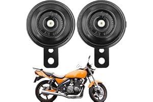 Horn Bil, 12 V Universal Horn Horn, Kraftfullt Horn för Motorcykel, Scooter, Fordon, ATV, Quad, Moped