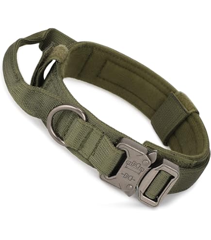 TSPRO Collar Táctico Para Perro De 1.5 Pulgadas De Ancho, Collar De
