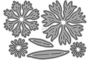 DzIxY Kombinierte Metall-Stanzformen für Kartenherstellung, Prägepapier, Stanzformen, Scrapbooking, Maschinen, Schablonen, Aufbewahrungstaschen, Zubehör