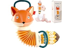MLRYH Jouet Musical Renard Accordéon pour Bébé, Jouets D'éveil Musicaux,Jouet éducatif Précoce Instruments de Musique pour Les Enfants 1 2 3 Ans et Plus Enfant Parfait Cadeaux pour Les Enfants.