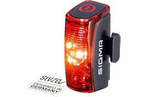 SIGMA Infinity | Feu arrière de vélo à LED avec 16h d'autonomie | Feu arrière à Batterie