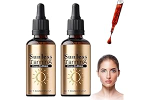 LEEWENYAN Autobronzant a Boire, Autobronzantes a Boire, Gouttes bronzantes sans soleil du Visage et le corps, Sunless Tanning gouttes, Améliore le teint naturel de la peau