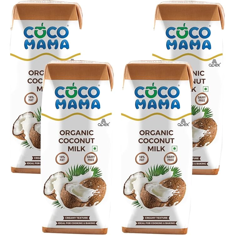 Coco Mama Coconut Shake Chocolate, 250ml| Pack of 1| Rich, Creamy