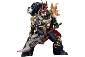 JOYTOY Night Lords Warhammer 40K 1/18 actionfigurer Night Lords Sevatar, First Captain of the Night Lords The Prince of Crows
