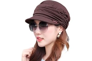 WIOKLWE Hats for Chemo - Bamboo Baseball Cap for Women Cotton Chemo Hats Soft Caps Cancer Headwear Beanie Hat Head Wraps Hair Covering