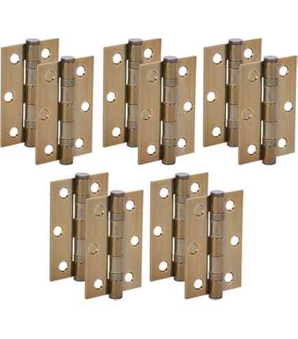 Hunta Nemo Door Handle Lock Pack 2 Hinges - Black Nickel - View #11