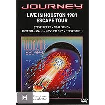 Journey: Live in Houston 1981 Escape Tour : Amazon.pl: Płyty DVD i