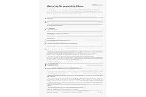 BAIER & SCHNEIDER BRUNNEN BRUNNEN Formular „Mietvertrag für Gewerberäume“, A4