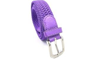 LisaModa Kinder Stretch Flechtgürtel Junge Mädchen Teenager Elastisch Viele Farben