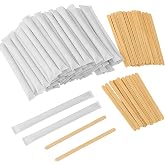 Dohe Horeca &ndash; Wooden Coffee Remover Sticks (500 Units) &ndash; Size 9 cm, Biodegradable and Recyclable, Hygienic with Protective Pa