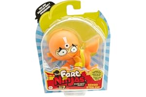 Fart Ninjas 70682 Sensei Sten Chi Série 7 Figurines de Collection, Divers, 9 cm