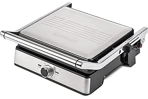 G3 Ferrari G10161 Kontaktpfanne "Lavica Easy", INOX 2000 Watt, G1016100