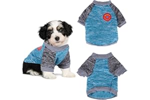 FADCAER Sweter dla małego psa, ciepła bluza polarowa dla szczeniaka z rękawem, zimowy płaszcz dla kota, psa, sweter, kostium, miękki płaszcz dla psa, sweter, świąteczne stroje dla zwierząt domowych, odzież