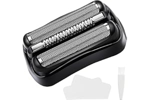 MHDUYEG 21B Cabezal Recambio para Afeitadora Eléctrica, 21B Compatible con Braun serie 3 afeitado, 21B Afeitadora Electrica Hombre Reemplazo Series 3, Trae un cepillo y un paño