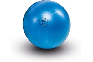 TONKEY ACTIVE LIFE - Palla Pilates [15-22-26-30-40 cm] SoffBall Maxafe - Fitball per Yoga, Fitness, Pilates, Fisioterapia e Riabilitazione - Accessori e Attrezzi per Allenamento a Casa e in Palestra