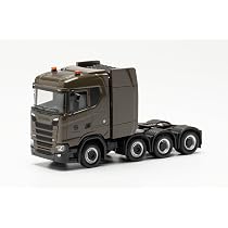 Herpa Zubehörset Stoßstangen Für Goldhofer THP-SL – 8 Stück (4 Blau, 4 Weiß) | Maßstabsgetreue Miniatur Für Modellbau-Sammler