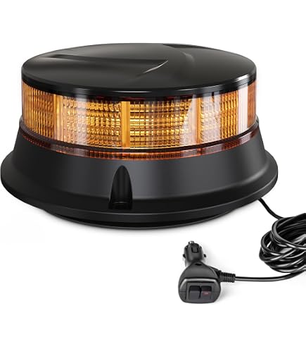 Gyrophare LED Osram Lightsignal - Balise Ronde 360° 12V/24V Pour Camion, Avertissement