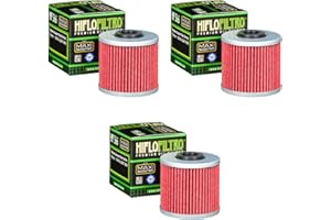 HIFLOFILTRO 3x Filtro de aceite Kymco Superdink 300 i ABS 11-14 Hiflo HF566