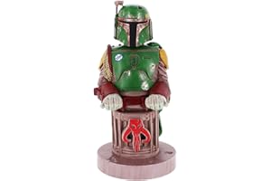 Cableguys Star Wars Boba Fett Controller Halter & Handy Ständer - Gaming Zubehör für Zimmer und Schreibtisch-Setup, Ständer Kompatibel mit Xbox-, PlayStation- & den meisten Standard-Controllern