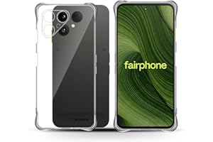 Holilo Hülle für Fairphone 6, Silikon Handyhülle Anti - Kratzer Dünn Schutzhülle Rundumschutz Stoßfest Cover-Transparente