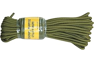 MIL-TEC Corda commando 15 m oliva, OLIV, 15 m x 7 mm