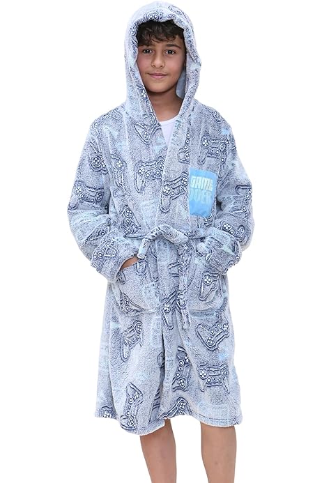 Fortnite Dressing Gown PlayStation Kids' Camo Robe Hooded