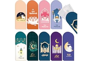 iZoeL 27 Enveloppe Eid Enveloppe Aïd Eid Mubarak Enveloppe de Monnaie Enveloppe Argent Eid Adulte Enfant pour Cadeaux en Espèces, Enveloppe Aïd Mubarak Cadeaux Portefeuille pour Famille Amis Camarades