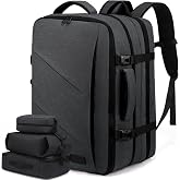 LOVEVOOK Backpack Travel Men Women Backpack Travel Cabin Airplane For | Expandable, Waterproof, Laptop Compartment, Carry-on