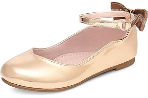 FUPPIA Girls Mary Jane Shoes Princess Ballerina Dress Uniform Shoes for Little Big Kids