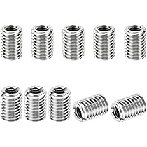 Adattatori Filettati Da M10 Maschio A M6 Femmina - 5 Pezzi | Riduttori In Ferro Zincato Per Lampade E Progetti Elettrici | Lunghezza 10mm - Foto 10