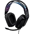 Logitech G335 Auriculares con Cable para Gaming, Micrófono Volteable, Jack de 3.5mm, Almohadillas de espuma viscoelástica, co