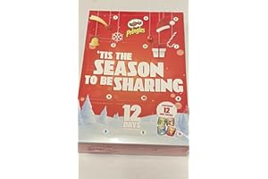 TILZ GEAR Crisps Advent Calendar 2023-12 Days of Christmas Advent 12 x 40g Variety Flavour Snack Advent