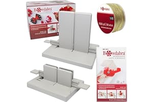 Bowdabra Morex x Combo, Bow Maker, Mini Bow Maker, and 100 yd Gold Wire