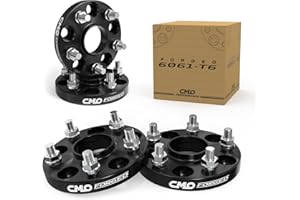 CUSTOMADEONLY 4X BLACK HUBCENTRIC WHEEL SPACERS ¦ 5X114.3 ¦ 67.1 CB ¦ 12X1.5 ¦ 20MM THICK